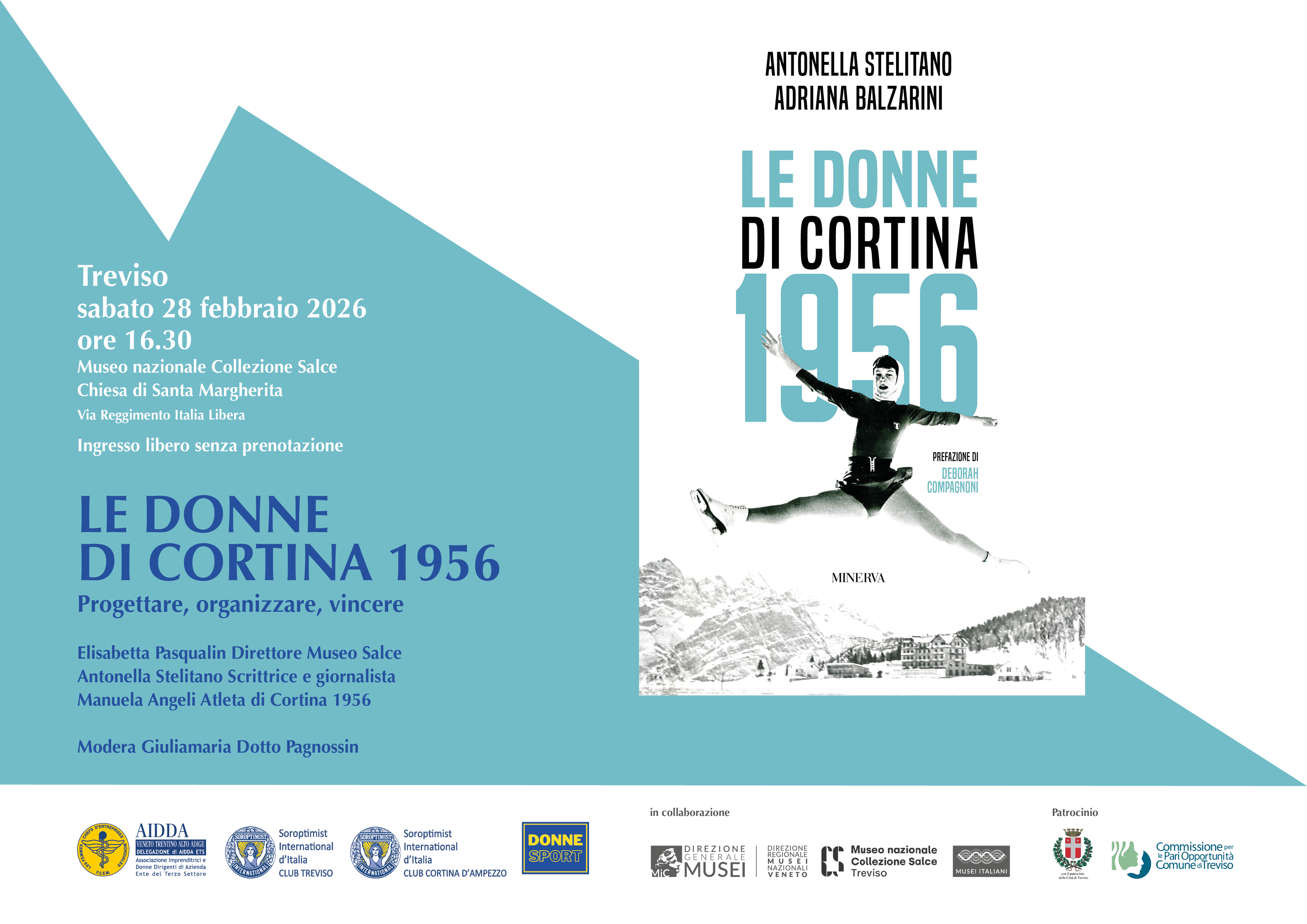 Le donne di Cortina 1956 a Treviso